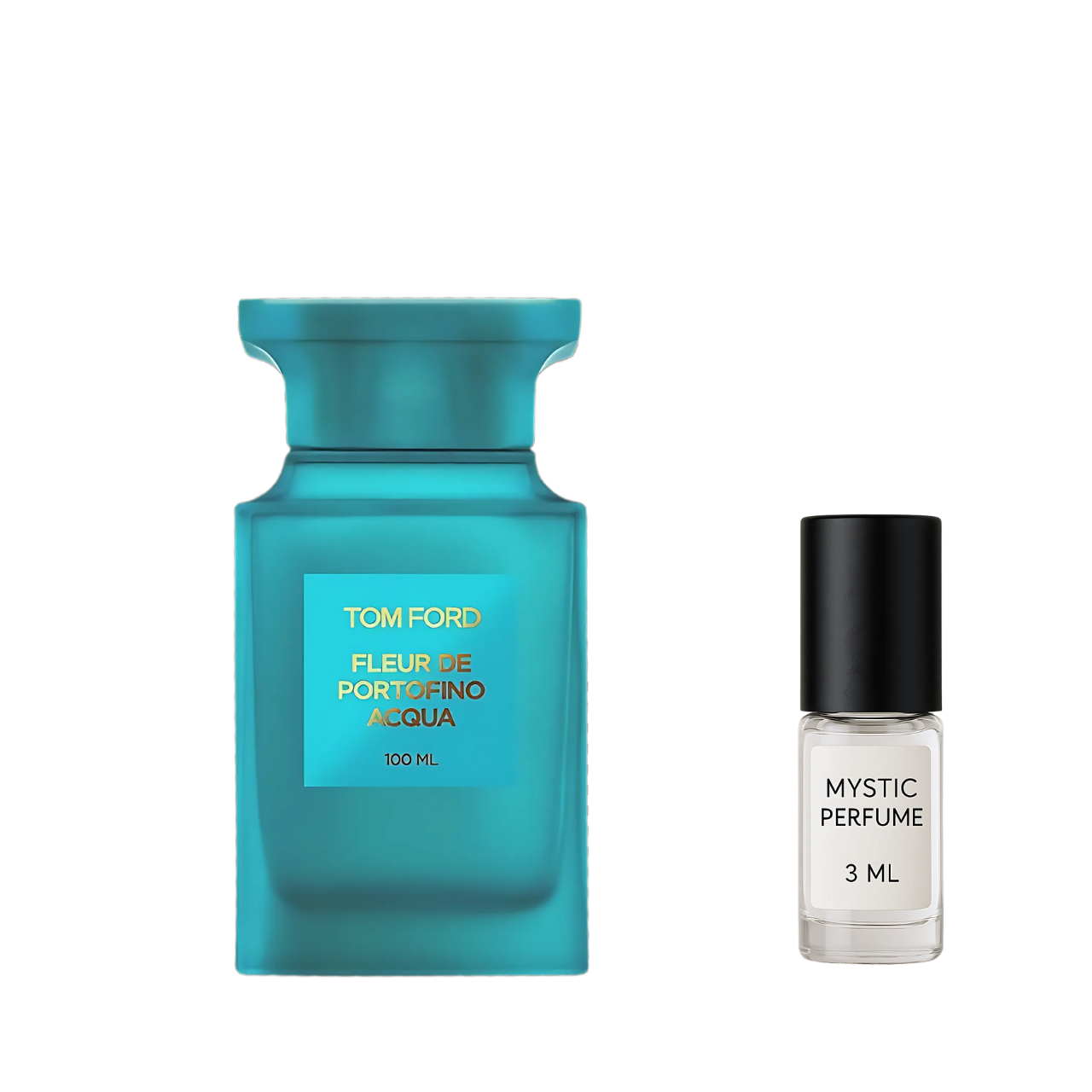 Tom Ford Fleur De Portofino Acqua sample vial label detail