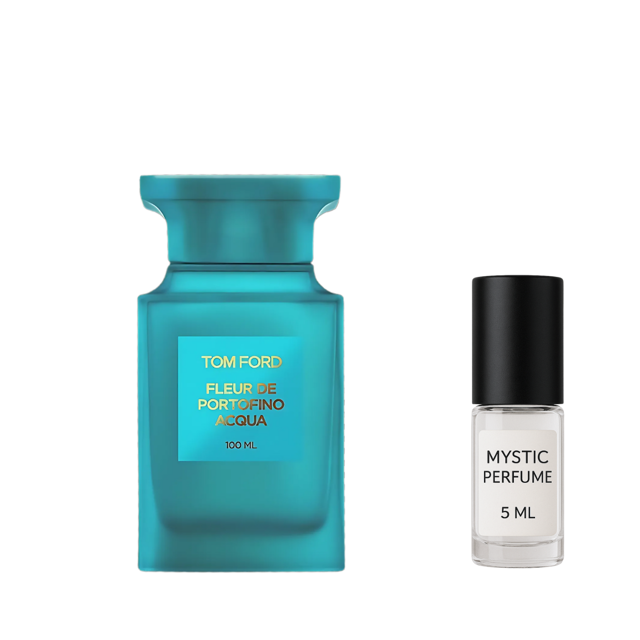 Tom Ford Fleur De Portofino Acqua sample vial label detail