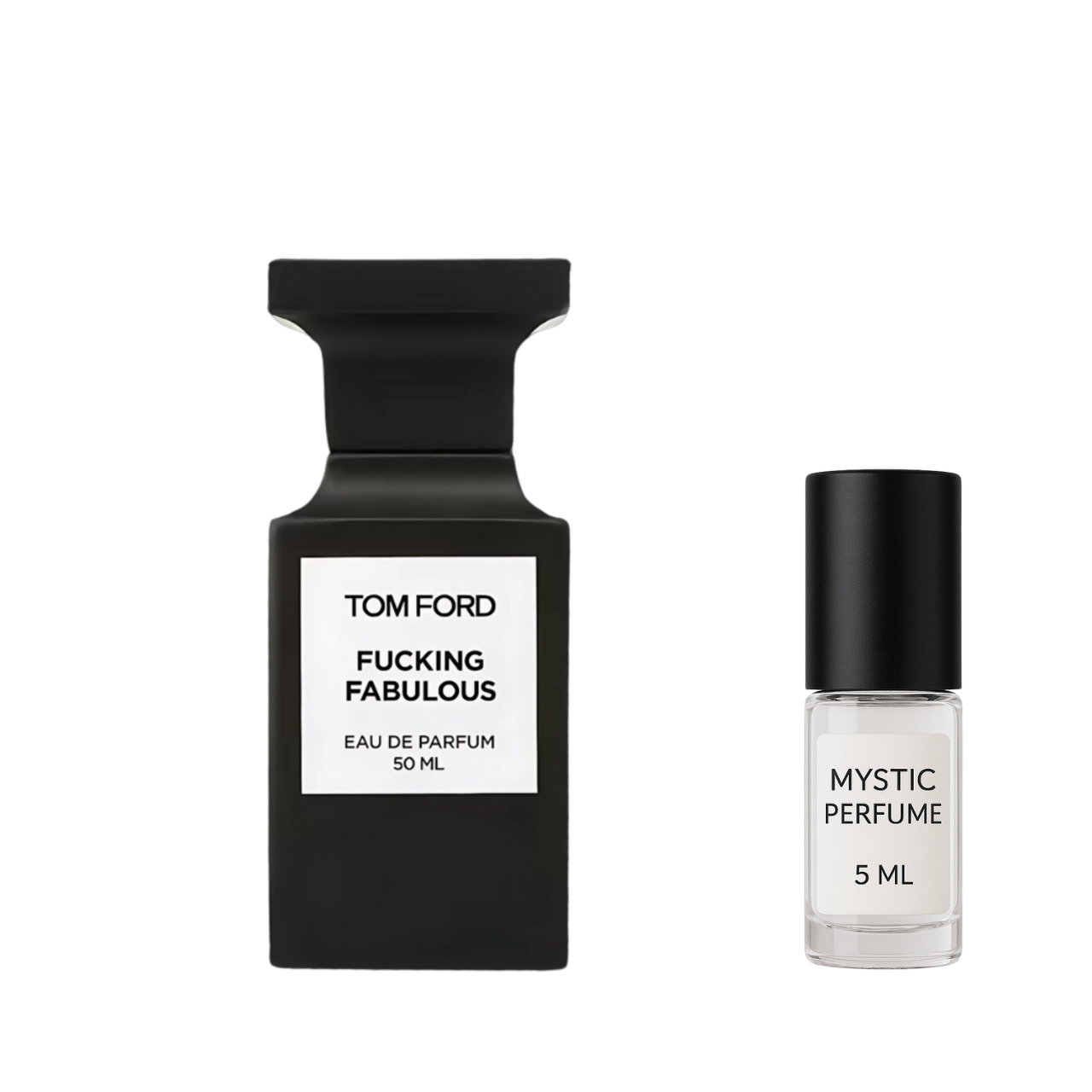 Tom Ford Fucking Fabulous sample vial label detail