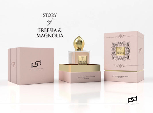 Story of Freesia and Magnolia Extrait de Parfum perfume bottle