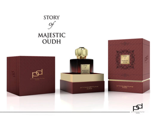 Story of Majestic Oudh Unisex Extrait de Parfum perfume bottle