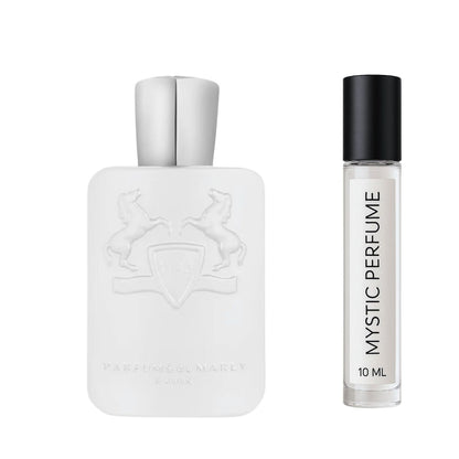 Parfums de Marly Galloway Parfum sample vial label detail