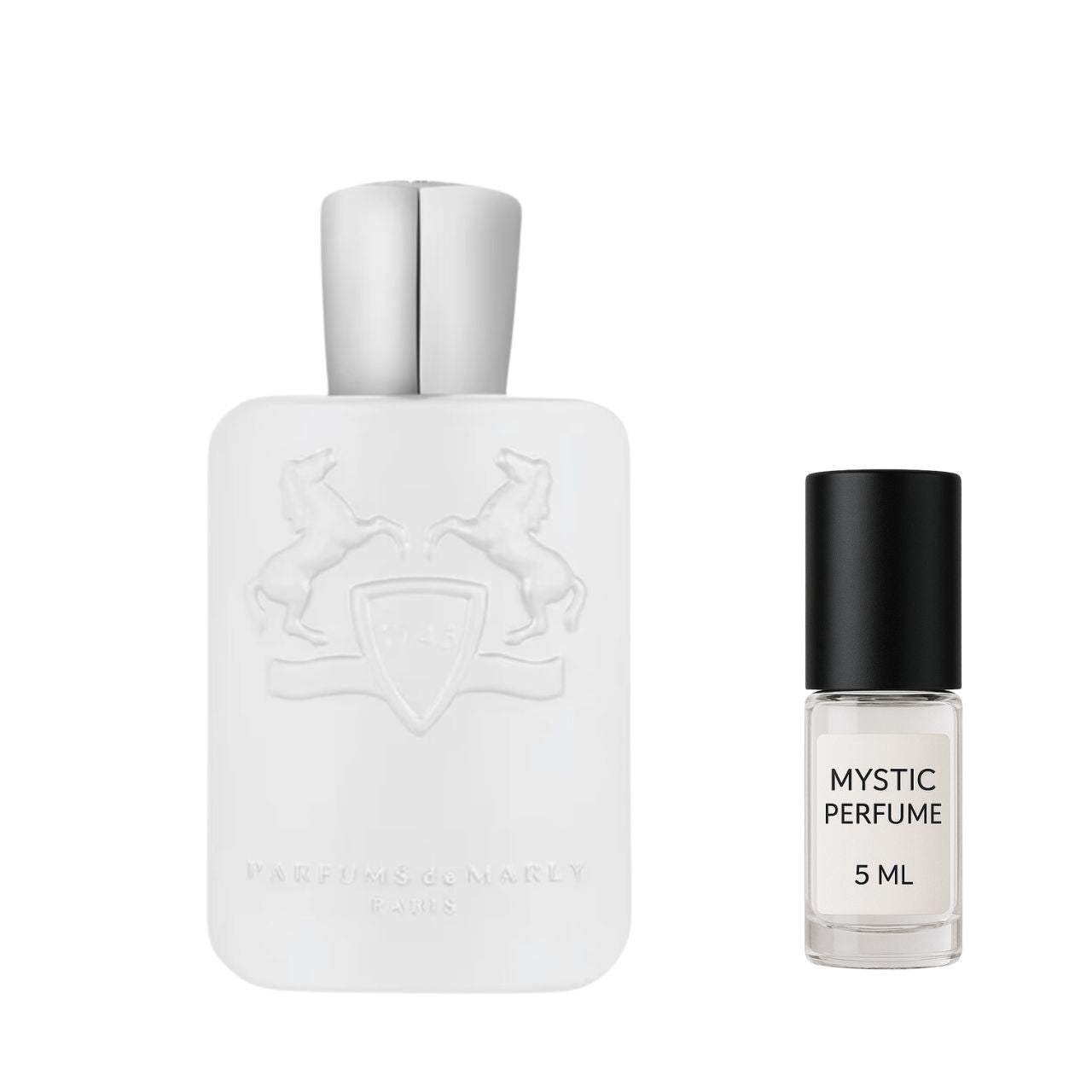 Parfums de Marly Galloway Parfum sample vial label detail