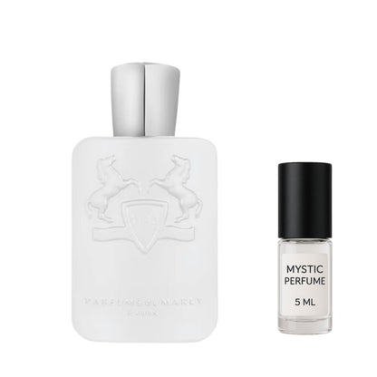 Parfums de Marly Galloway Parfum sample vial label detail