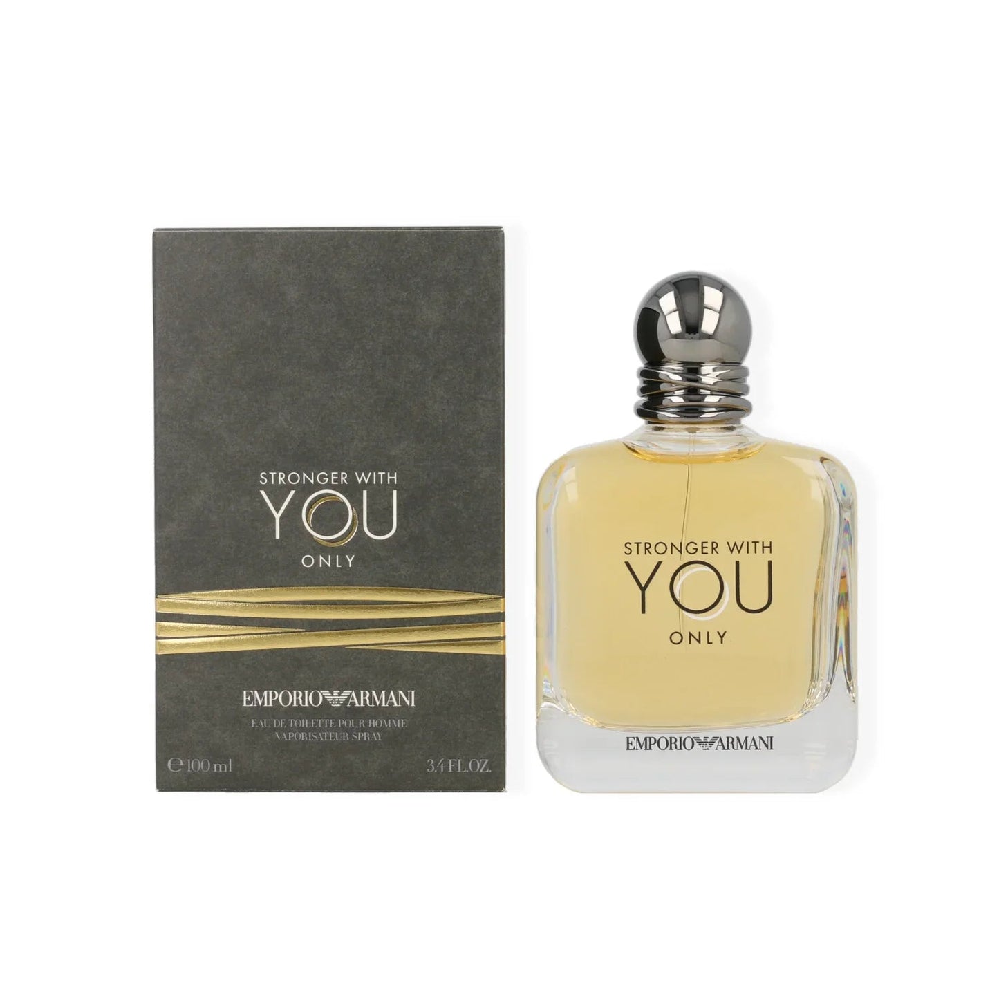 Emporio Armani Stronger With You Only Eau de Toilette packaging box
