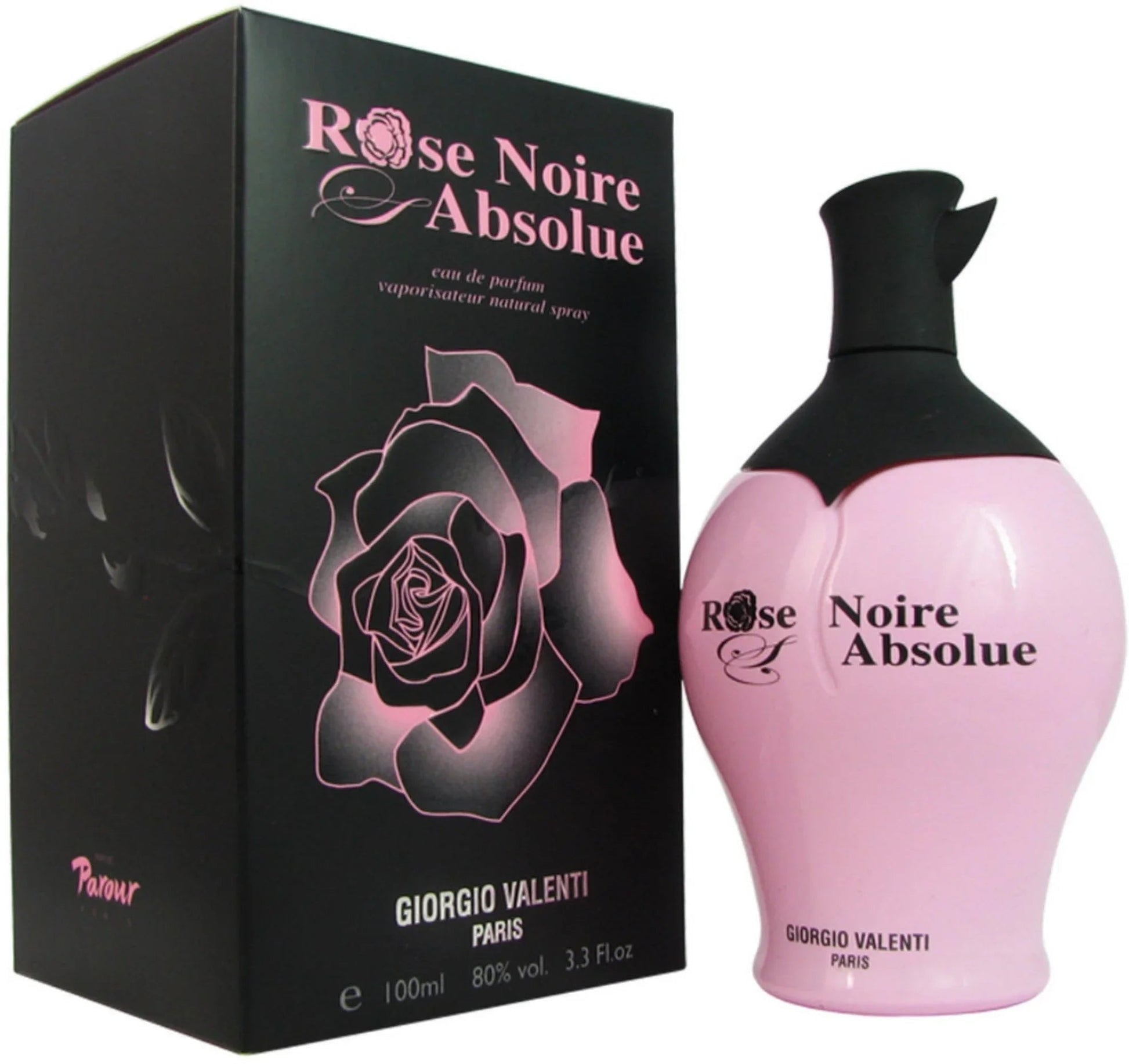 Giorgio Valenti Rose Noire Absolue Eau de Parfum perfume bottle