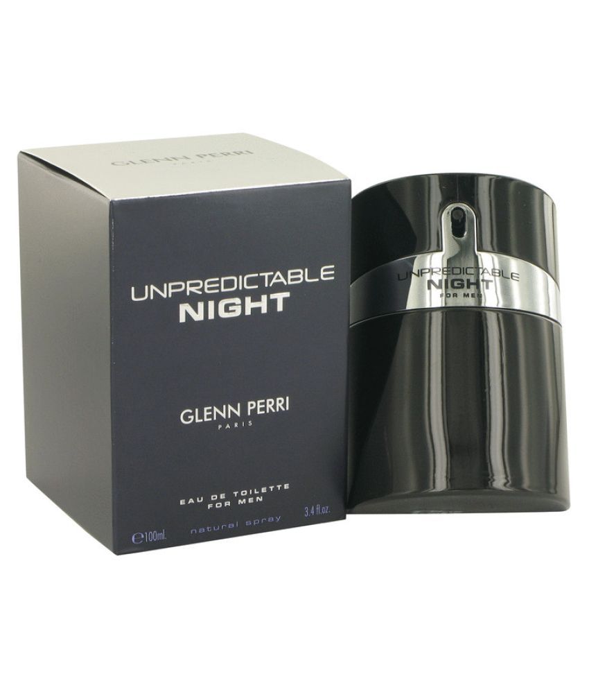 Unpredictable Night Men Eau de Toilette perfume bottle
