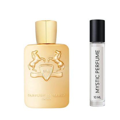 Parfums de Marly Godolphin Parfum sample vial label detail