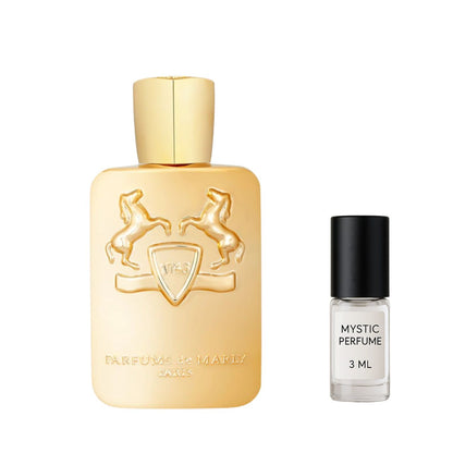 Parfums de Marly Godolphin Parfum sample vial label detail
