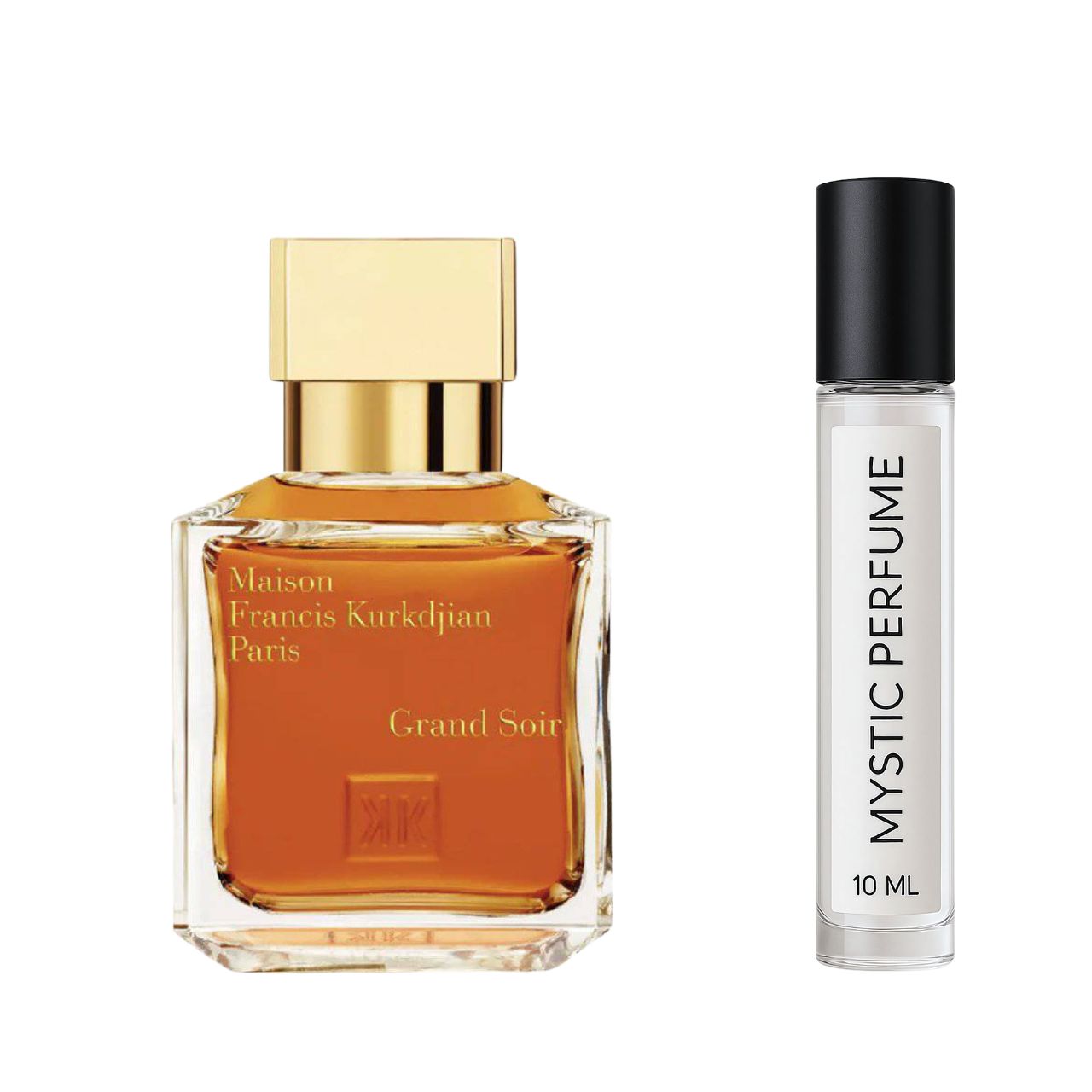 Maison Francis Kurkdjian Grand Soir sample vial label detail