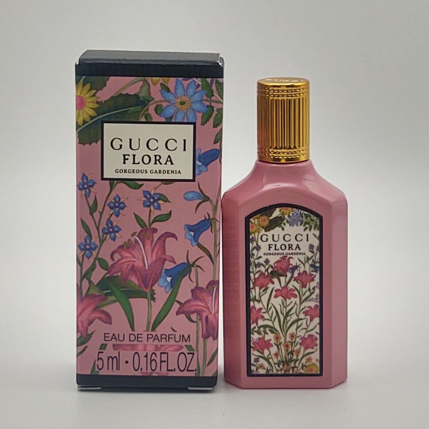 Gucci Flora Gorgeous Gardenia Eau de Parfum carton and packaging