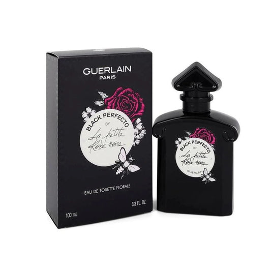 Guerlain La Petite Robe Noire Black Perfecto Florale Eau de Toilette perfume bottle