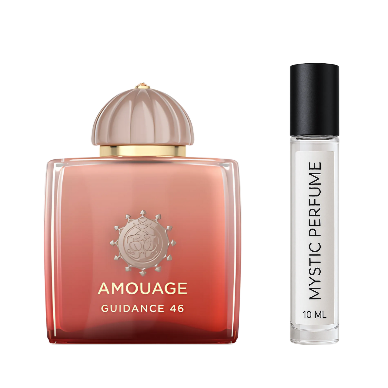 Amouage Guidance 46 sample vial label detail