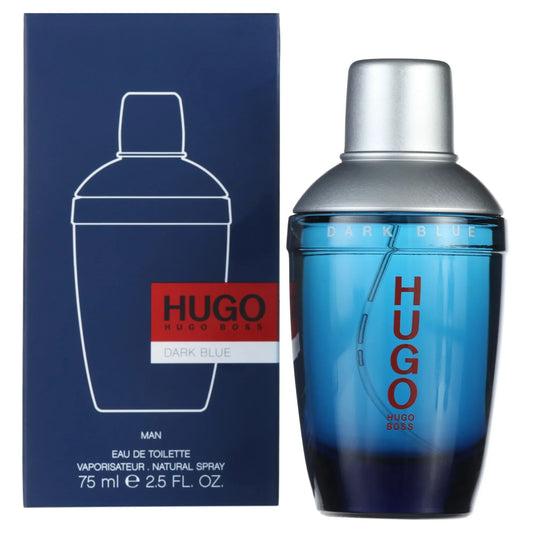 Hugo Boss Dark Blue Eau de Toilette perfume bottle