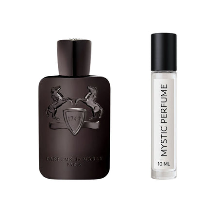 Parfums de Marly Herod Parfum sample vial label detail