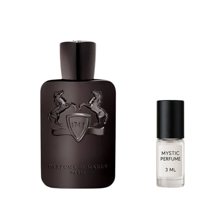 Parfums de Marly Herod Parfum sample vial label detail