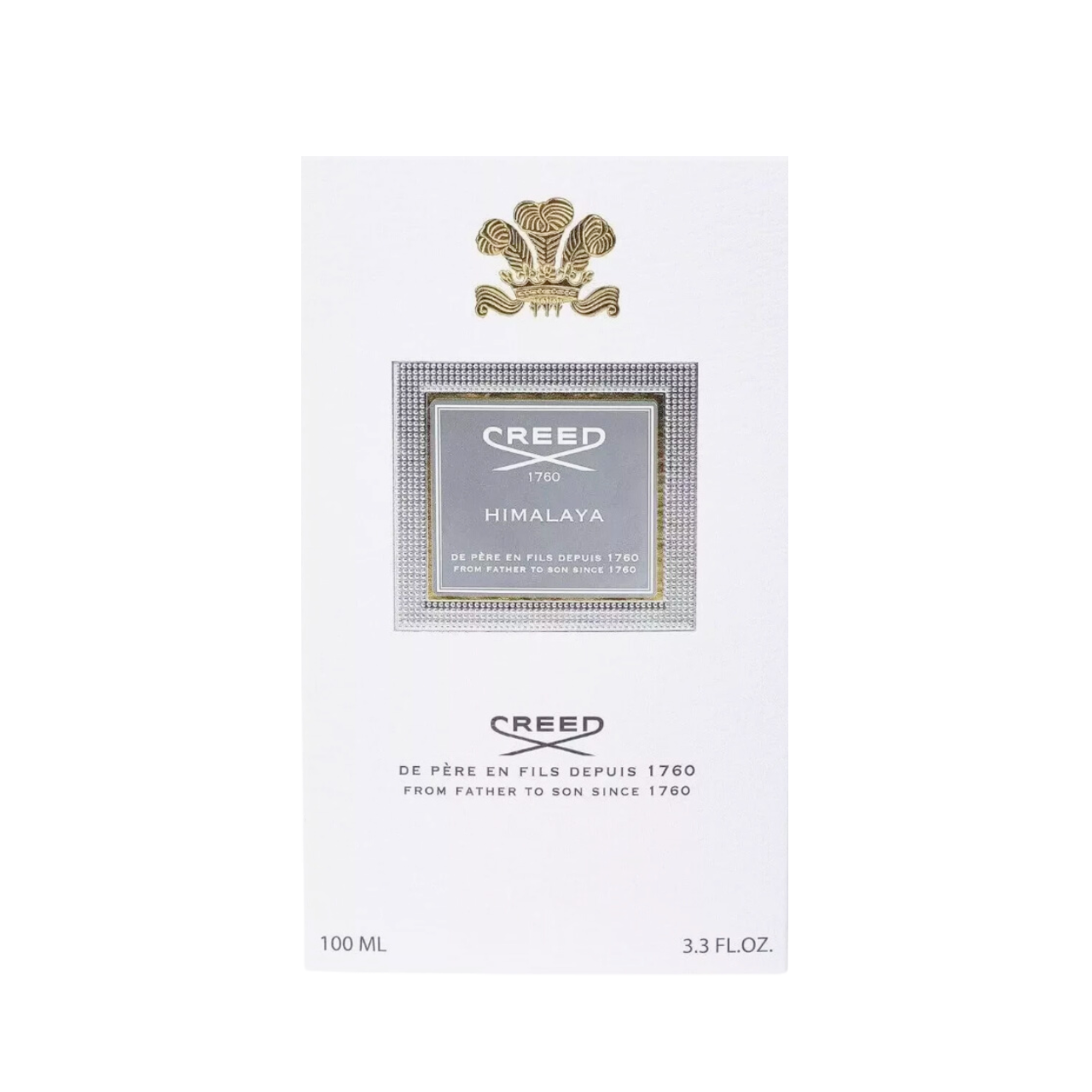 Creed Himalaya bottle and box