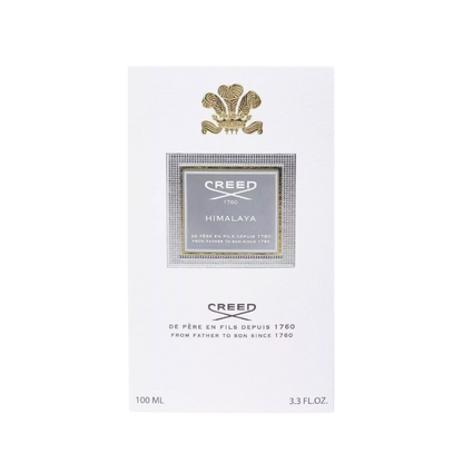 Creed Himalaya bottle and box