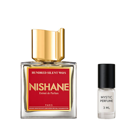 Nishane Hundred Silent Ways decant sample vial