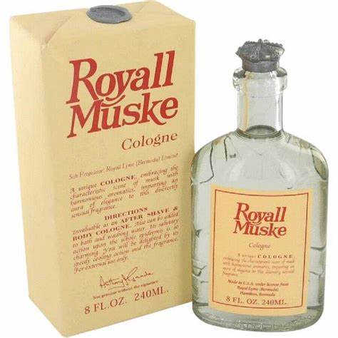 Royall Muske Splash Cologne perfume bottle