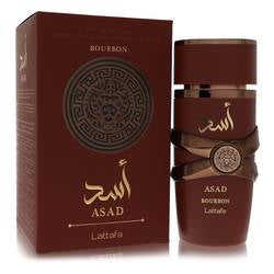 Lattafa Asad Bourbon Eau de Parfum packaging box