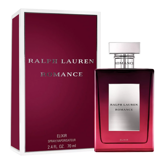 Ralph Lauren Romance Elixir not wrapped slightly scratched top perfume bottle