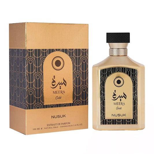 Nusuk Meera Gold Unisex Extrait de Parfum perfume bottle