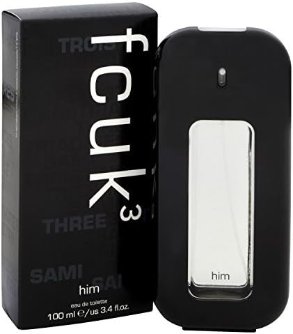 Fcuk 3 Eau de Toilette perfume bottle