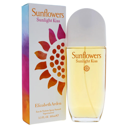 Sunflowers Sunlight Kiss by Elizabeth Arden Eau de Toilette perfume bottle