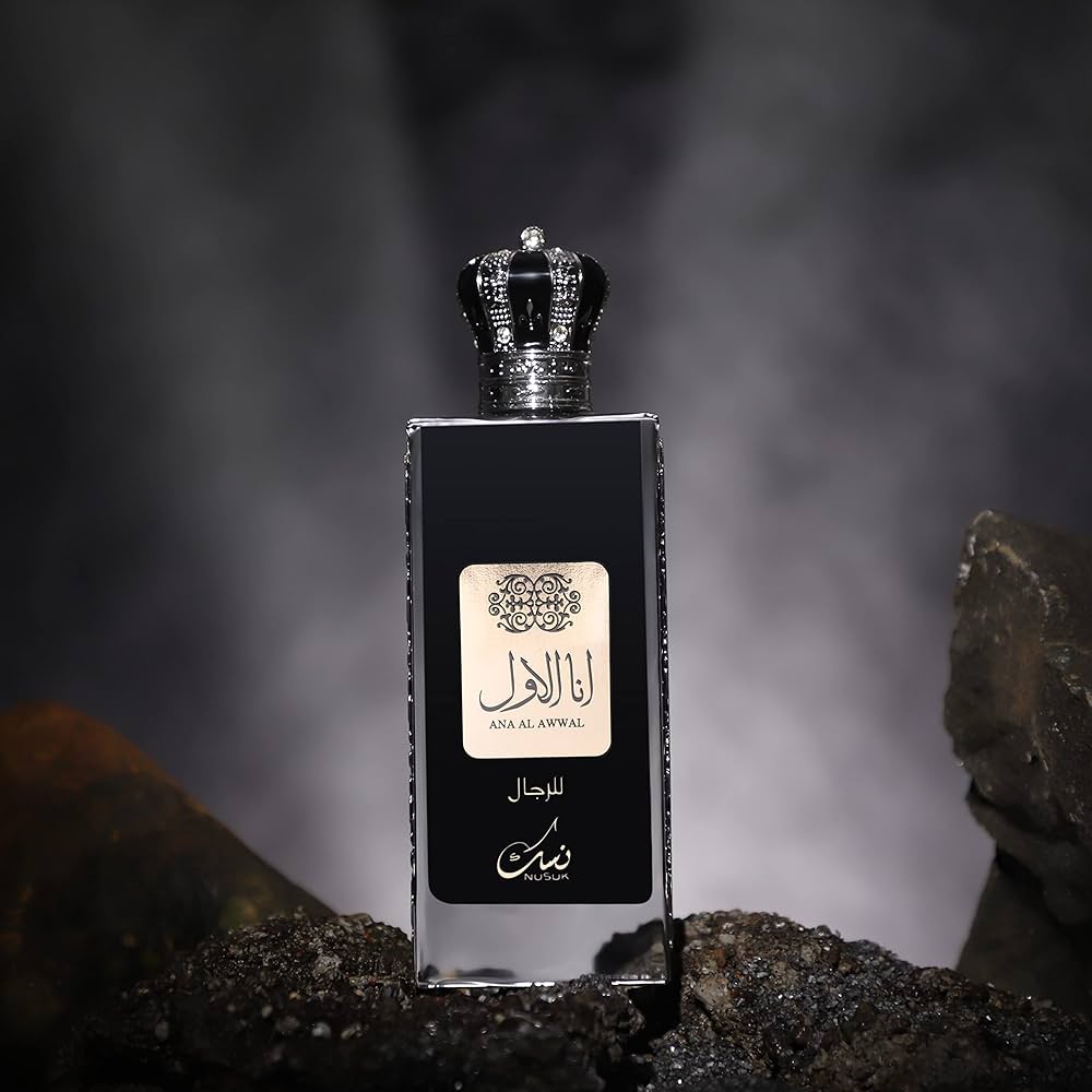 NUSUK ANA AL AWWAL BLACK MEN Eau de Parfum packaging box