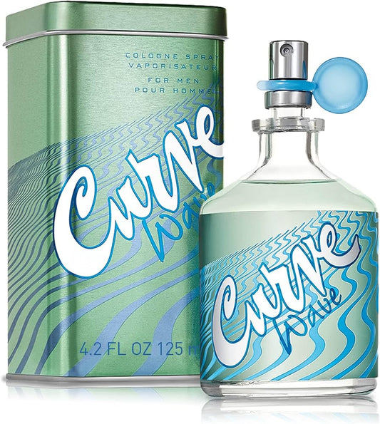 Curve Wave Cologne perfume bottle