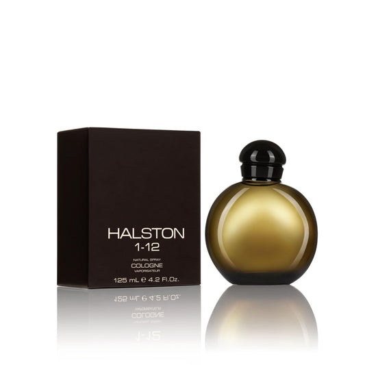 Halston 1 12 Cologne perfume bottle
