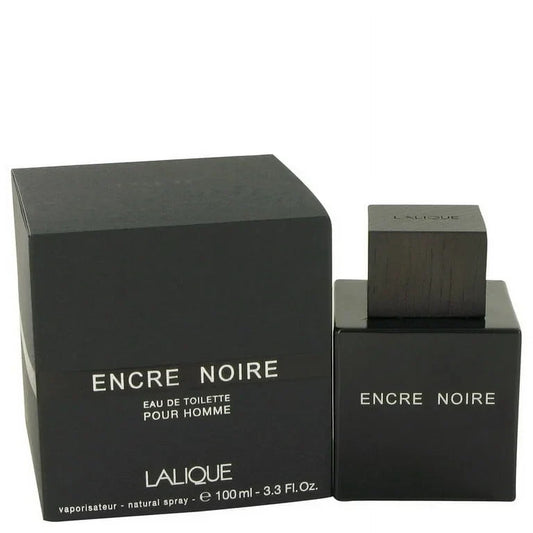 Lalique Encre Noire 3.4 Eau de Toilette perfume bottle