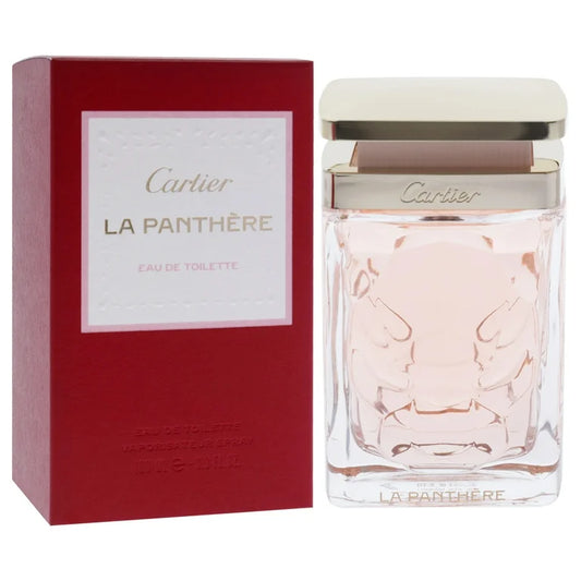 Cartier La Panthere Eau de Toilette perfume bottle