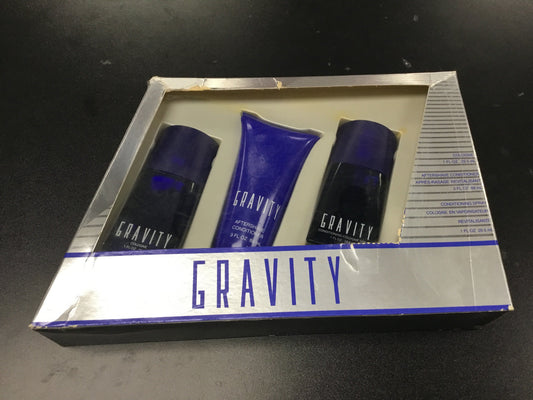 Gravity Cologne perfume bottle