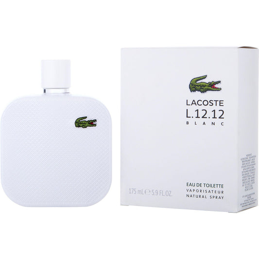 Lacoste L.12.12 Blanc Eau de Toilette perfume bottle