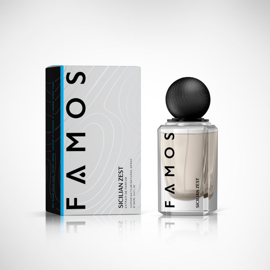Famos Sicilian Zest Unisex Extrait de Parfum perfume bottle