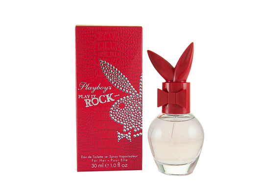Playboy Pay It Rock Eau de Toilette perfume bottle
