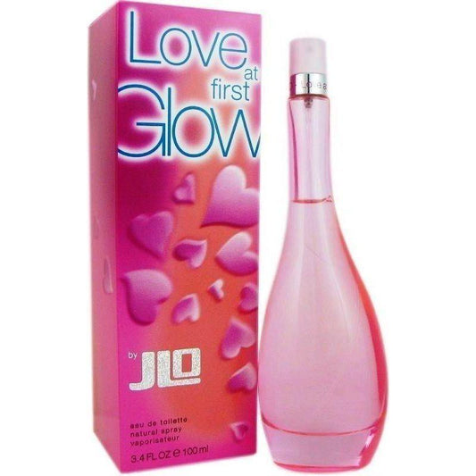 Jlo Love at first Glow Eau de Toilette perfume bottle