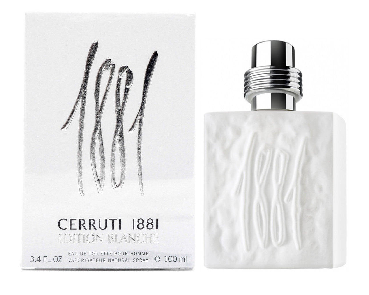 Cerruti 1881 Edition Blanche Eau de Toilette perfume bottle