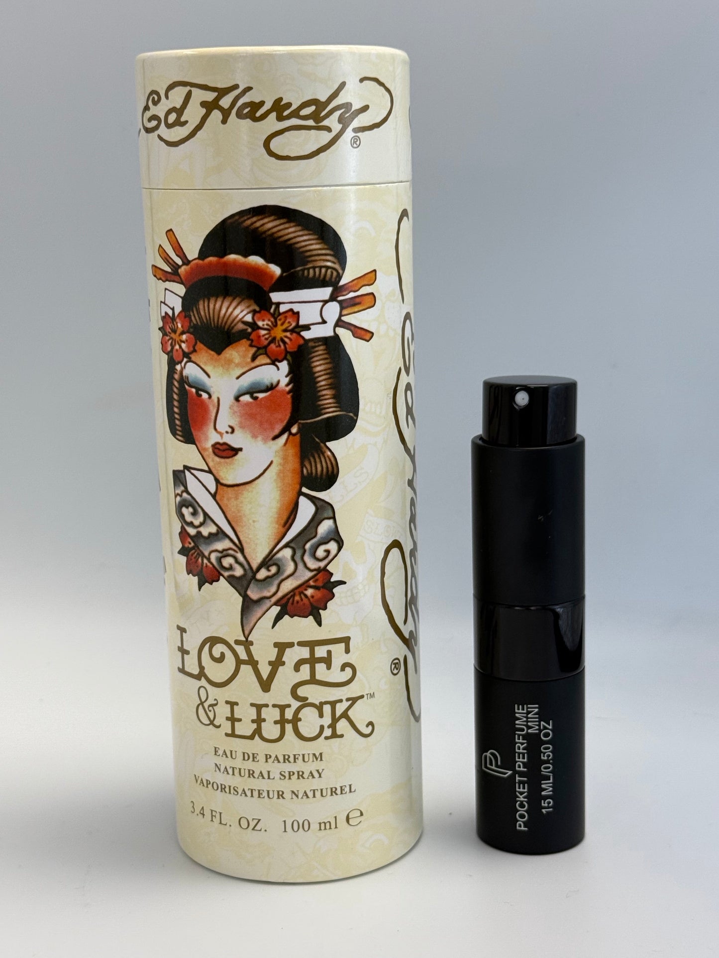 Ed Hardy Love & Luck Eau de Parfum packaging box