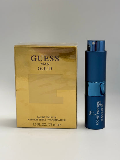 Guess Man Gold Eau de Toilette packaging box