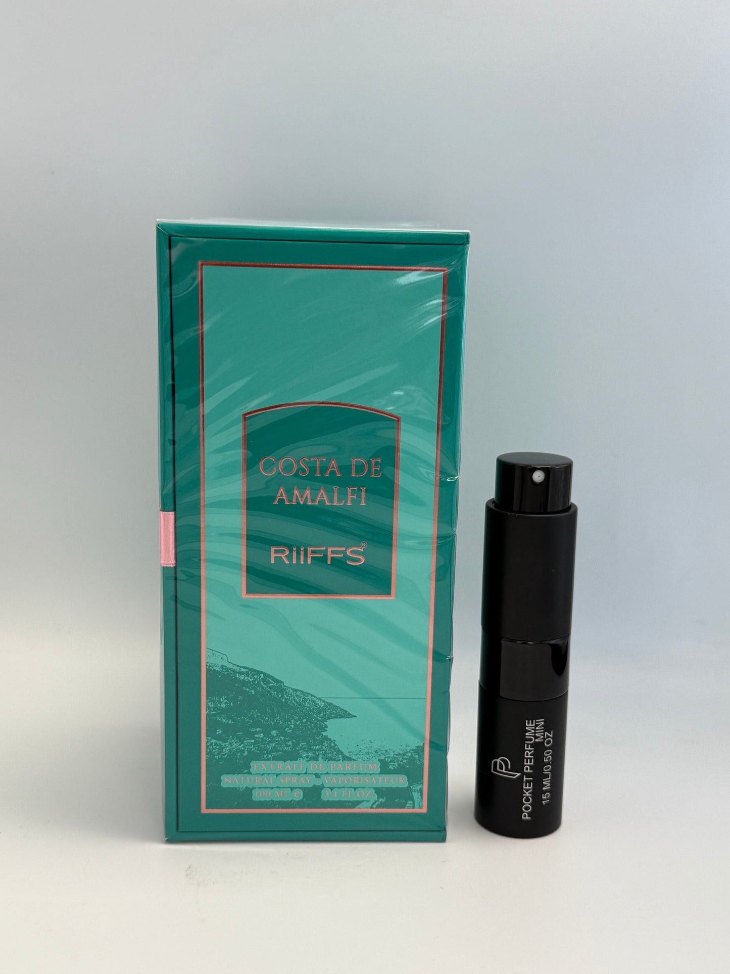 Riffs Costa De Amalfi Unisex Extrait de Parfum packaging box