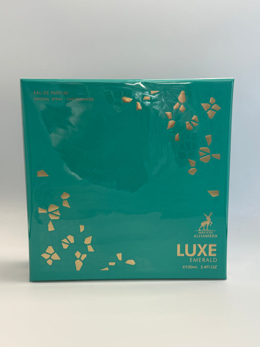 Maison Alhambra Luxe Emerald Unisex Eau de Parfum perfume bottle