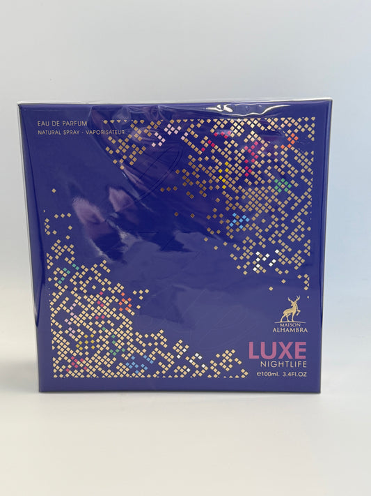 Maison Alhambra Luxe NightLife Unisex Eau de Parfum perfume bottle