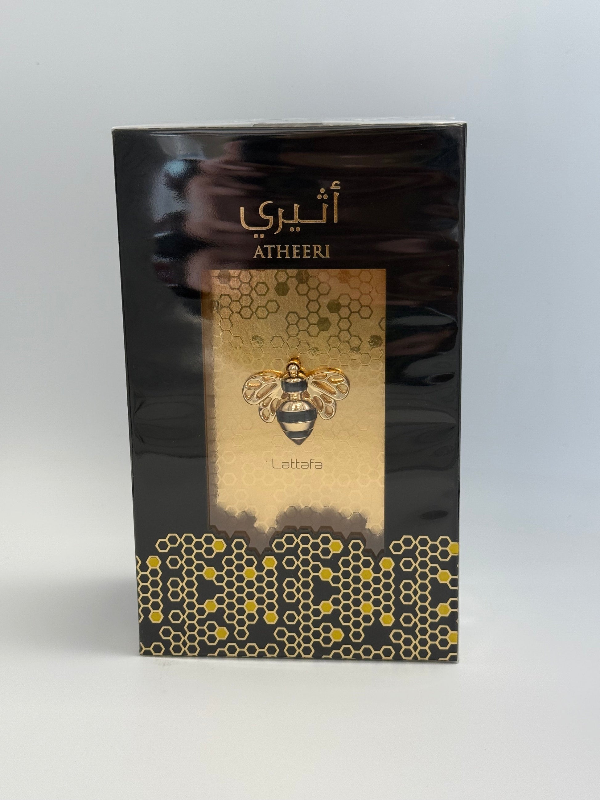 Lattafa Atheeri Unisex Eau de Parfum packaging box