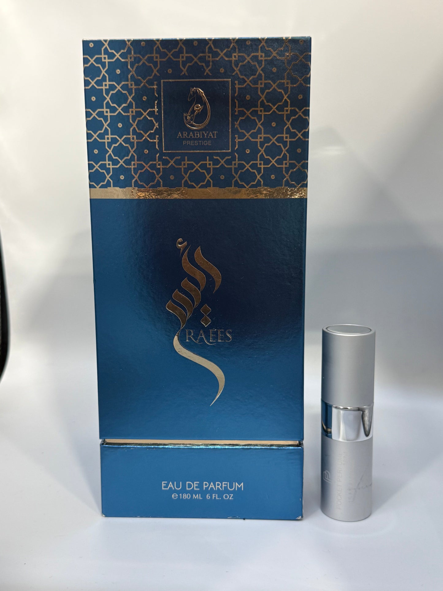 Arabiyat Prestige RAEES Unisex Eau de Parfum packaging box
