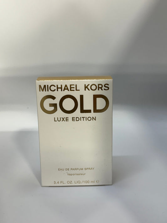 Michael Kors Gold Luxe Edition Eau de Parfum perfume bottle