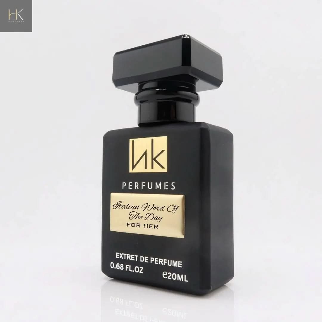 Italian Word Of The Day Inspired by Love In Black Perfume