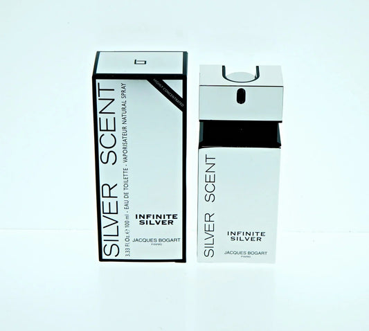 Jacques Bogart Silver Scent Infinite Silver Eau de Toilette perfume bottle